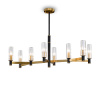 Люстра 8*E14 40Вт Латунь IP20 Ambra FR5167PL-08BS Freya