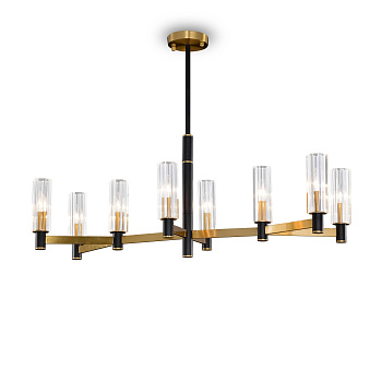 Люстра 8*E14 40Вт Латунь IP20 Ambra FR5167PL-08BS Freya