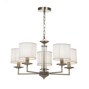 Люстра 5*E14 40Вт Бронза IP20 Felina FR2006PL-05BZ Freya
