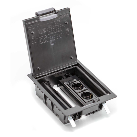 Лючок напольный c изменяемой глубиной, 8 модулей DKC