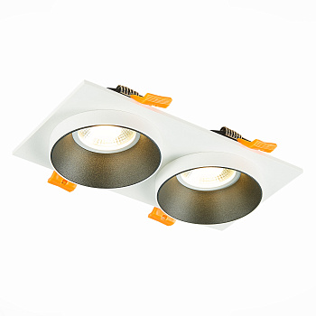 Светильник встраиваемый Белый GU10 2*50Вт IP20 L175xW92xH38 220В Без ламп ST206.528.02 ST LUCE