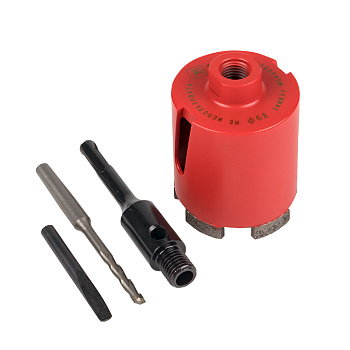 Коронка алмазная DCH-68 Laser M16 SDS-Plus Expert EKF