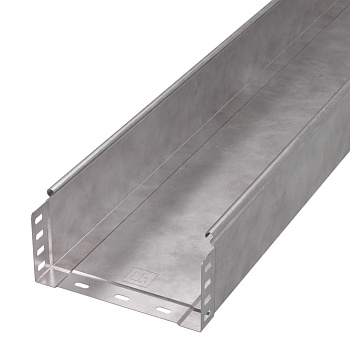 Лоток неперфорированный Стандарт HDZ 200х100х3000 (0,8 мм) (6 м/уп) Промрукав