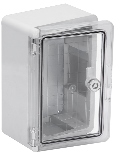 Щит пластиковый ЩМПп 300х200х130мм прозрачная дверь УХЛ1 IP65 IEK