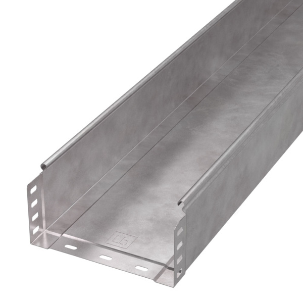 Лоток неперфорированный Стандарт HDZ 200х100х3000 (0,8 мм) (6 м/уп) Промрукав