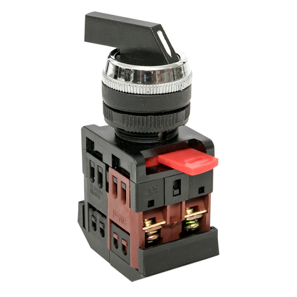 Переключатель АLС-22 2P черный NO+NC PROxima EKF