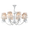 Люстра 8*E14 40Вт Белый Антик IP20 Bird ARM013-08-W Maytoni