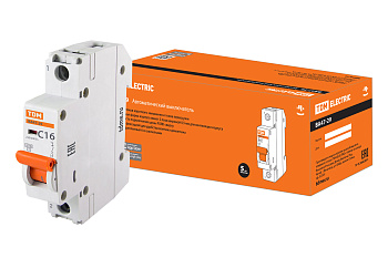 Выключатель автоматический ВА МОД ВА47-29 1П 16А 4,5кА С TDM