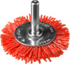 Профессионал. Щетка дисковая для дрели, нейлоновая проволока с абразивным покрытием, 50мм ЗУБР