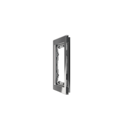 Рамка стеклянная Voltum S70 на 1 пост, (графит, стекло)