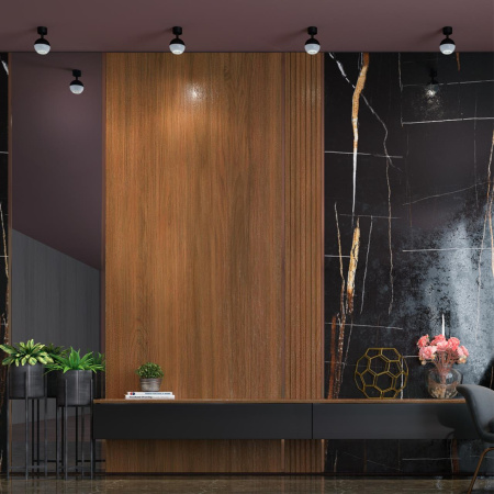 Св-к накл.IP20 GU10 9W 220V GARN черный NOVOTECH