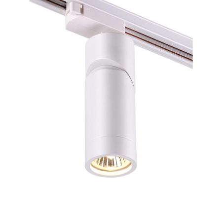 Св-к трековый однофазный IP20 GU10 50W 220-240V ELITE матовый белый NOVOTECH