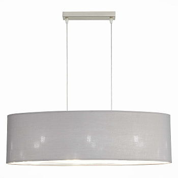 Светильник подвесной Никель/Серый, Серебристый E27 3*40Вт SLE300533-03 EVOLUCE