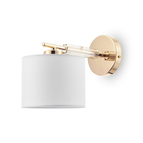 Настенный светильник (бра) 1*E27 60Вт Золото IP20 Pipe FR5386WL-01G Freya