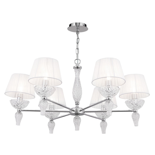 Люстра 6*E14 40Вт Хром IP20 Maddi DIA006PL-06CH Maytoni