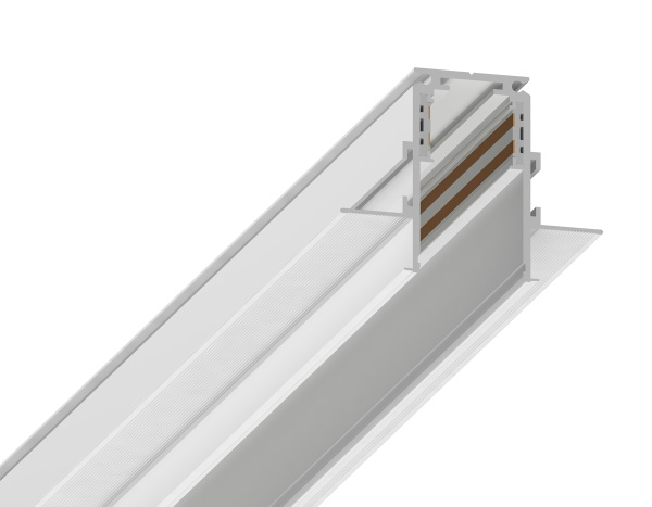 Шинопровод низковольтный встраиваемый Magnetic GL3331 WH белый IP20 48V 2000*60*46.8 Ambrella Light