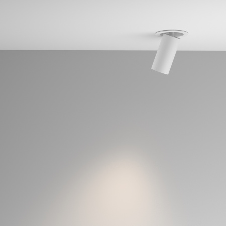 Встраиваемый светильник 1*GU10 10Вт Белый IP20 Ceiling & Wall C081CL-01-GU10-W Technical Maytoni