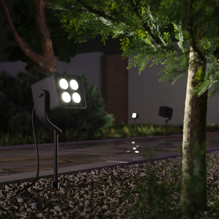 Уличный светодиодный светильник 10Вт 4000К черный IP65 VISOR (a057634) Elektrostandard