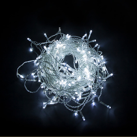 Св/д гирлянда Feron CL22 бахрома 4,5м*0,7м + 3м 230V 5000К ,эффектом стробов, прозр.шнур