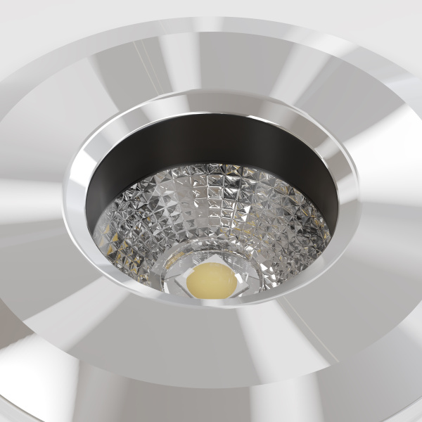 Встраиваемый светильник 1Вт 3000К Серебро IP67 Flash O044DL-L1S3K3 Outdoor Maytoni