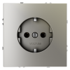 Розетка встраиваемая Voltum S70 с заземлением 16А, (шелк)