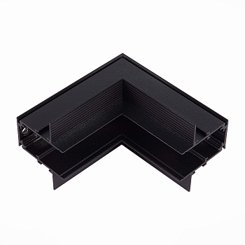 Внутренний угол-соединитель для встраиваемого магнитного шинопровода Черный ST007.449.00 ST LUCE