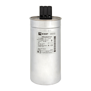 Конденсатор косинусный КПС-0,4-25-3 PRO EKF