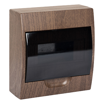 Щит распределительный навесной ЩРН-П- 8 темное дерево IP41 PROxima EKF