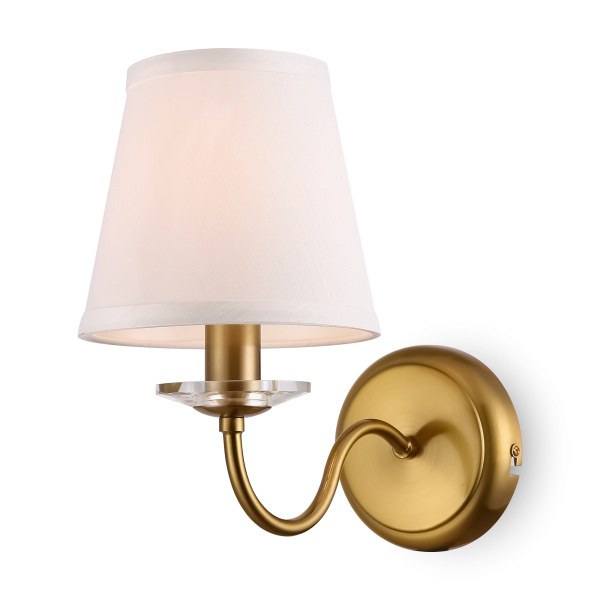 Настенный светильник (бра) 1*E14 40Вт Латунь IP20 Osborn FR2027WL-01BS Freya