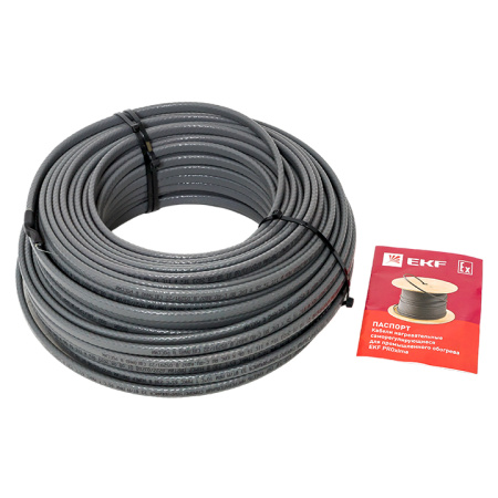 Саморегулирующийся нагревательный кабель ESR-25F (25 Вт/м) 50 м, фторопласт EKF