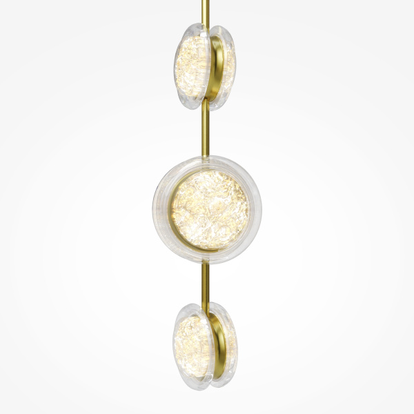 Подвесной светильник LED 21Вт Латунь IP20 Pharao MOD361PL-L22BS3K Maytoni