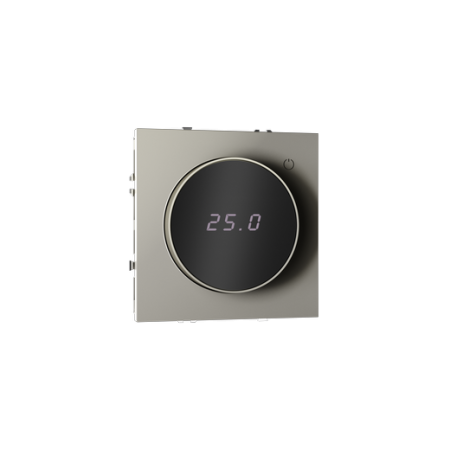 Терморегулятор электронный Voltum S70 с индикацией и датчиком, для теплого пола, (шелк)