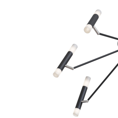 Потолочный светильник 16*G9 25Вт Черный IP20 Vigo MOD620CL-16B Technical