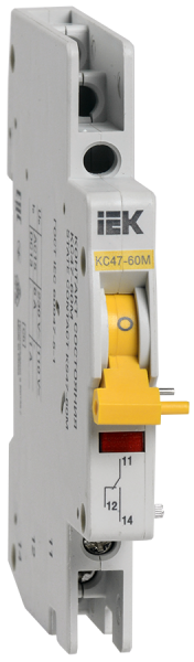 Контакт состояния КС47-60М на DIN-рейку для ВА47-60M IEK