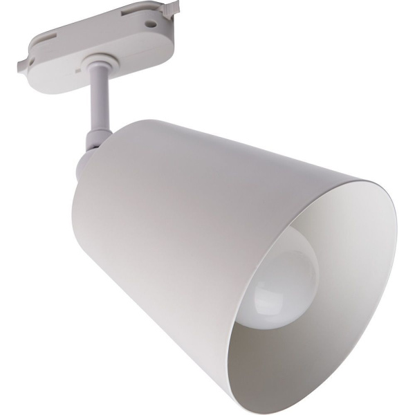 Светильник Feron AL158 трековый однофазный на шинопровод под лампу E27, белый