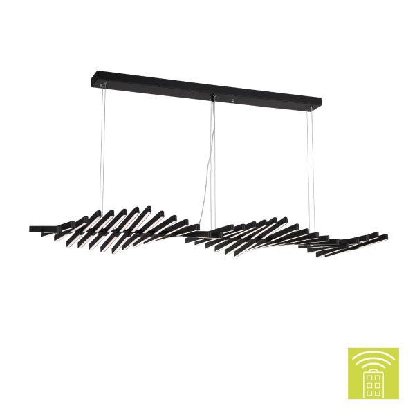 Люстра подвесная Черный/Черный, Белый LED 30*5Вт 3000-6000К SLD001.403.30 ST LUCE