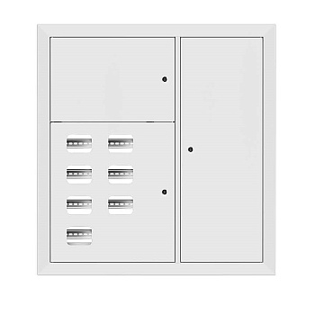 Щит этажный 7 кв, RAL9003 (1000х950х150) Basic EKF