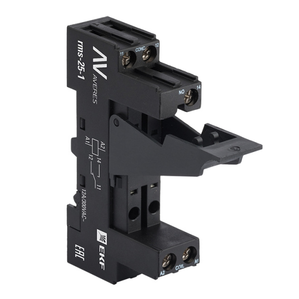 Разъем для реле РM slim 25/1 AVERES EKF