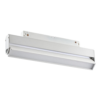 Трековый св-к для низков.шинопровода IP20 LED 4000K 12W 48V FLUM белый F NOVOTECH