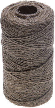 Шпагат джутовый, 4-ниточный, d=1,2 мм, 90 м, 24 кгс, 1,12 ктекс ЗУБР