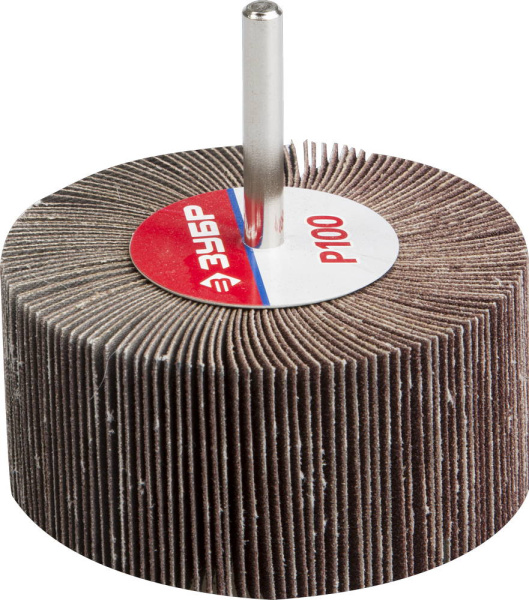 D 80x40 мм, P100, круг шлифовальный лепестковый ЗУБР