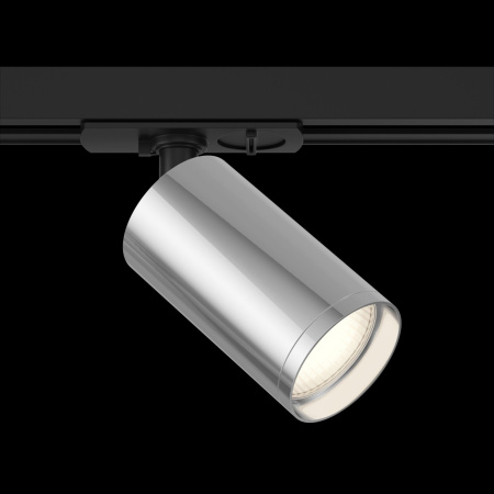 Светильник трековый 1*GU10 10Вт Черный и Хром IP20 Focus S TR020-1-GU10-BCH Technical