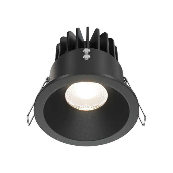 Встраиваемый светильник LED 12Вт Черный IP65 Downlight DL034-L12W4K-B Technical Maytoni