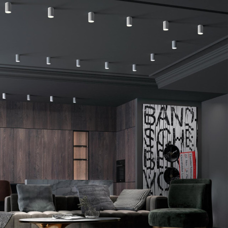 Св-к накл.IP20 GU10 9W 235V ELINA белый NOVOTECH