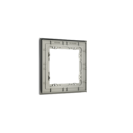 Рамка стеклянная Voltum S70 на 1 пост, (сталь, стекло)