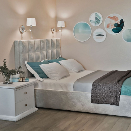 Настенное бра с абажуром 1*E14 40Вт хром IP20 Madera (10127/1 хром) Eurosvet