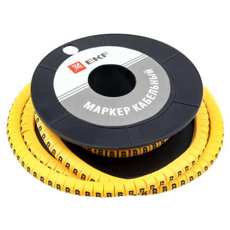 Маркер кабельный 1,5 мм2 "B" (1000 шт) (ЕС-0) PROxima EKF