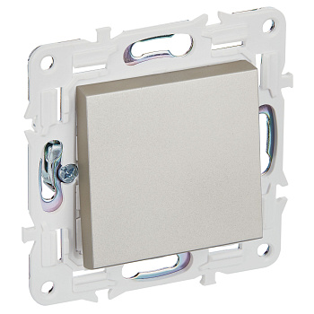 SKANDY Выключатель 1-клавишный 10А SK-V01Sh шампань IEK