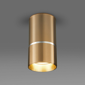 Накладной акцентный светильник 1*GU10 золотой IP20 (a047732) Elektrostandard