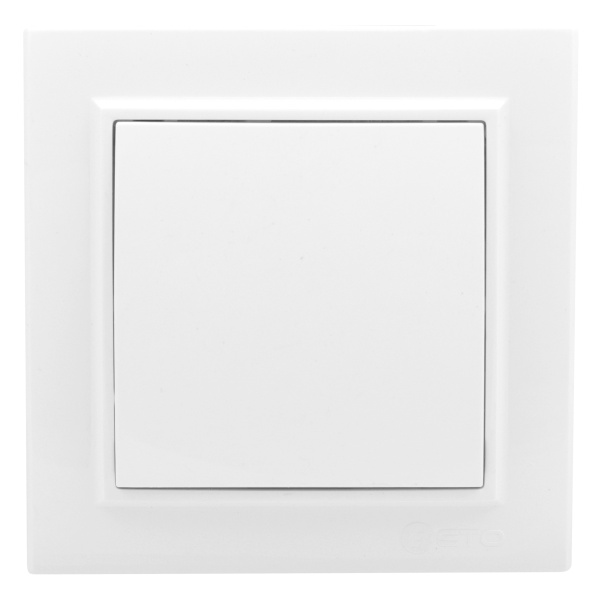 Минск Выключатель 1-клавишный СП,10А, белый EKF